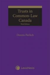 Trusts in Common-Law Canada, 3rd Edition cover