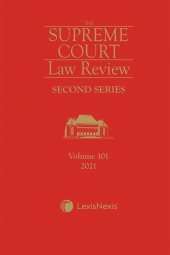 Supreme Court Law Review, 2nd Series, Volume 101 cover