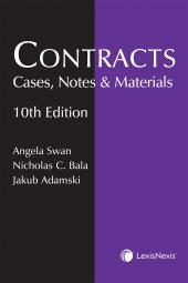 Contracts: Cases, Notes and Materials, 10th Edition cover