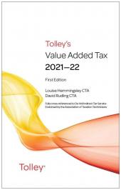 Tolley's Value Added Tax 2021-22 (includes First and Second editions) cover
