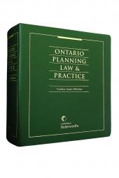 Ontario Planning Law & Practice cover