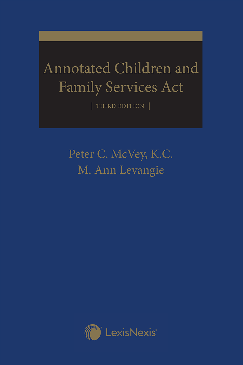 Annotated Children and Family Services Act, 3rd Edition