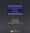 Communications Law in Canada cover