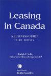 Leasing in Canada - A Business Guide, 3rd Edition cover