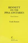 Bennett on the PPSA (Ontario) 3rd Edition cover