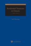 Residential Tenancies in Ontario, 3rd Edition cover