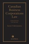 Canadian Business Corporations Law, 3rd Edition – Volume 1 cover