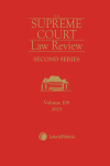 Supreme Court Law Review, 2nd Series, Volume 108 cover