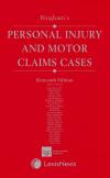 Bingham's Personal Injury and Motor Claims Cases 16th edition cover