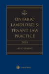 Ontario Landlord & Tenant Law Practice, 2024 Edition cover