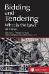 Bidding and Tendering – What is the Law? 6th Edition cover