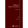 Halsbury's Laws of India-Contract; Vol 9 cover