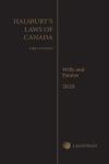 Halsbury's Laws of Canada – Wills and Estates (2020 Reissue) cover