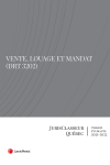 JurisClasseur – Vente, Louage et Mandat (DRT 3202), 2021/2022 cover