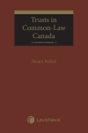 Trusts in Common-Law Canada, 4th Edition cover