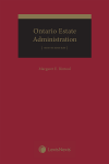 Ontario Estate Administration, 9th Edition cover