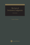 The Law of Declaratory Judgments, 5th Edition cover