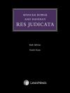 Spencer Bower and Handley: Res Judicata, 6th Edition cover