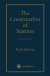 The Construction of Statutes, 7th Edition cover