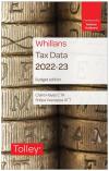 Whillans Tax Data 2022-23 (Budget edition) cover