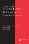 Law and Mental Health in Canada: Cases and Materials cover