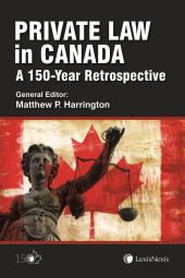 Private Law in Canada: A 150-Year Retrospective cover