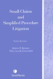 Small Claims and Simplified Procedure Litigation, 4th Edition cover