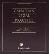 Canadian Legal Practice - A Guide for the 21st Century cover