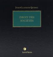 JurisClasseur Québec - Droit des sociétés cover