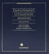 Employment Litigation Manual (Second Edition) cover