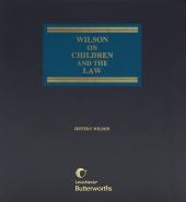 Wilson on Children and the Law cover