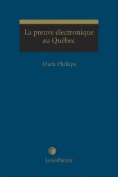La preuve électronique au Québec cover