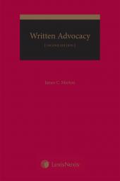 Written Advocacy, 2nd Edition cover