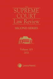 Supreme Court Law Review, 2nd Series, Volume 103 cover