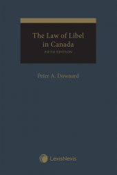 The Law of Libel in Canada, 5th Edition cover