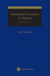 Residential Tenancies in Ontario, 4th Edition cover