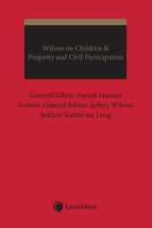 Wilson on Children & Property and Civil Participation cover