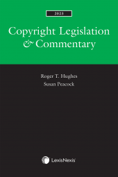 Copyright Legislation & Commentary, 2023 Edition cover