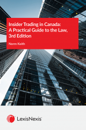 Insider Trading in Canada – A Practical Guide to the Law, 3rd Edition cover