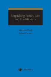 Unpacking Family Law for Practitioners cover