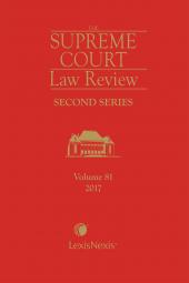Supreme Court Law Review, 2nd Series, Volume 81 cover