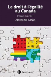 Le droit à l'égalité au Canada, 3e édition cover