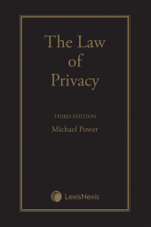 The Law of Privacy, 3rd Edition cover