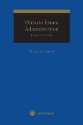 Ontario Estate Administration, 8th Edition cover