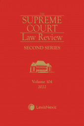 Supreme Court Law Review, 2nd Series, Volume 104 cover