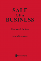 Sale of a Business, 14th Edition + USB cover