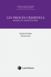 Thema – Les procès criminels : Modes et procédures cover