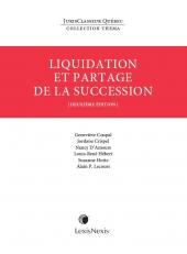 Thema – Liquidation et partage de la succession, 2e édition cover
