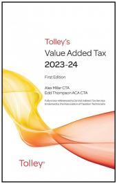 Tolley's Value Added Tax 2023-24 (includes First and Second editions) cover