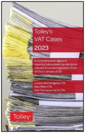Tolley's VAT Cases 2023 cover